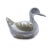 Mid-Century Modern Metal, Duck Shaped Keepsake Box For Sale - Image 4 of 4