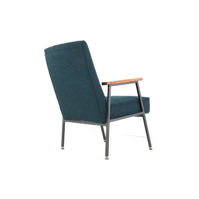 Metal Genie Armchair from Gispen, Netherlands For Sale - Image 7 of 18