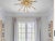 Global Views Quartz Burst Chandelier by Ashley Childers for Global Views – Satin Brass, 34” For Sale - Image 4 of 4