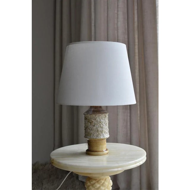 Ceramic Table Lamp by Bruno Karlsson for Ego Ateljé For Sale - Image 6 of 6