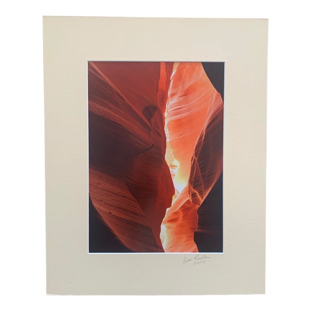 2007 Original Photograph Antelope Canyon by Jim Fredler, Unframed For Sale