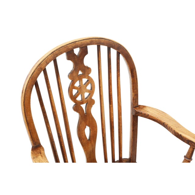 Antique Ash, Elm and Beech Dining Chairs from Harlequin, Set of 8 For Sale - Image 13 of 16