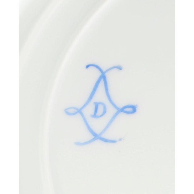 19th Century French Sevres Porcelain Prise de Valence Plate For Sale - Image 6 of 8