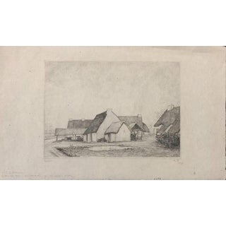 Jean-Emile Laboureur, The Duck Pond Edition of 42, 1920s, Etching For Sale