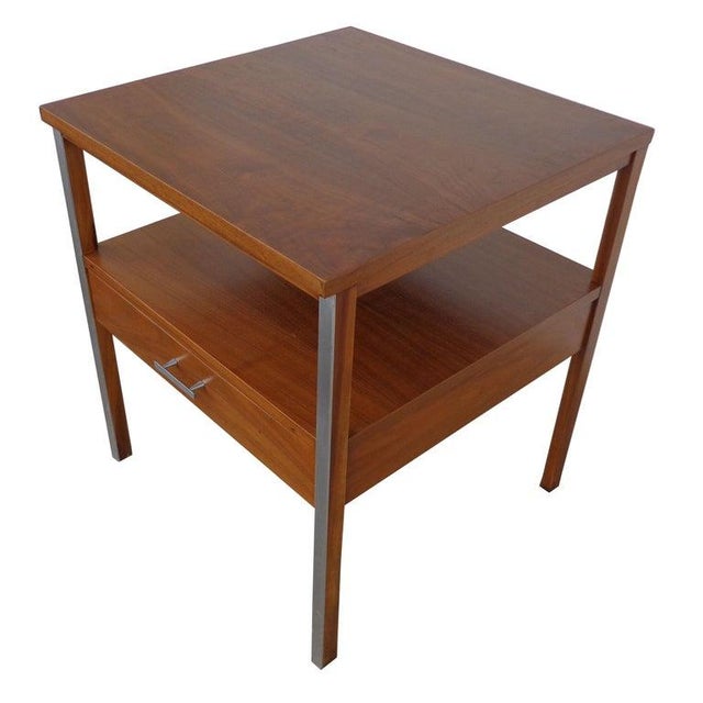 Wood 1970s Vintage Paul McCobb End Table for Calvin For Sale - Image 7 of 13