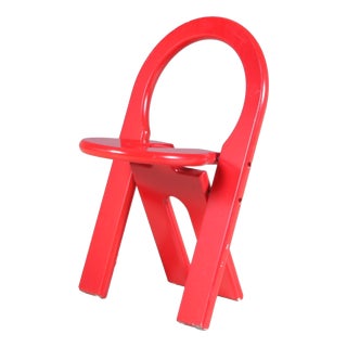 Model TS Childrens Folding Chair by Roger Tallon, 1970s For Sale