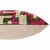 2020s Modern Geometric Silk Velvet Pillow 20x20 | Handmade Pink & Green Designer Cushion For Sale - Image 5 of 8