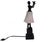 Art Deco Bruno Zach attributed Bronze Sculpture of a female dancer, featuring a dark bronze patinated body and a flowing...