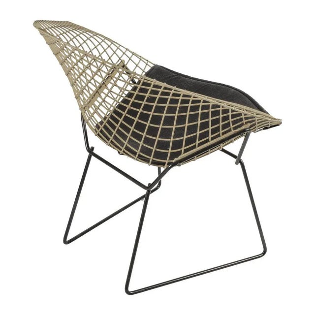 1960s White Diamond Chair attributed to Harry Bertoia for Knoll For Sale - Image 5 of 9