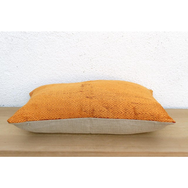 Boho Chic Ludhiana Diamond, Heirloom Bagh Phulkari Pillow For Sale - Image 3 of 7