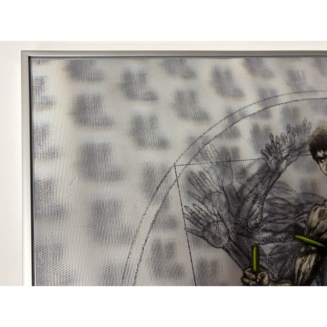 Gray Keng Lau Signed and numbered 3/35 Pop Art Holographic 3D image of Bruce Lee For Sale - Image 8 of 10
