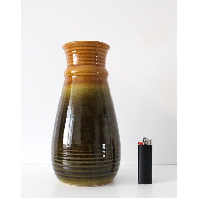 Ceramic Vintage W. German 630 - 25 Vase from Bay Keramik, 1960 For Sale - Image 7 of 9