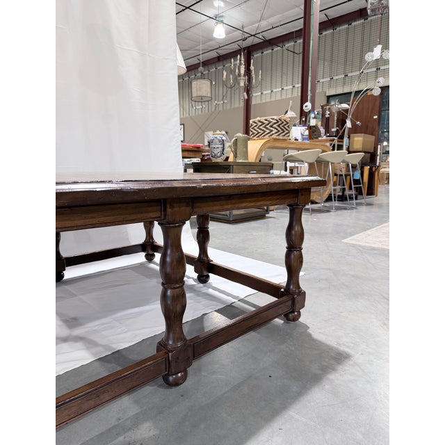 Late 20th Century Late 20th Century Woodland Furniture Grayson Walnut Cocktail Table For Sale - Image 5 of 7