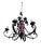 Made in Italy Mediterranean Revival Wrought Iron Style 12 Light Candle Chandelier For Sale - Image 4 of 15