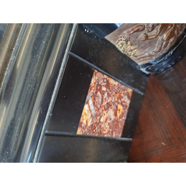 Antique Napoleon III Style Mantelpiece Triptych, 1850, Set of 3 For Sale - Image 11 of 18