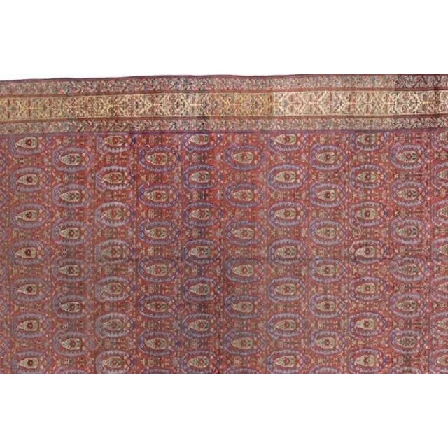 1900's Persian Bakhshaish Gallery Rug, 6'7" X 14'4" For Sale - Image 4 of 11
