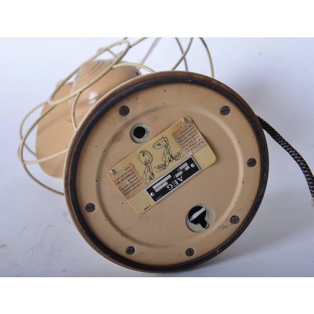 Metal Art Deco Table Fan from AEG, 1930s For Sale - Image 7 of 11