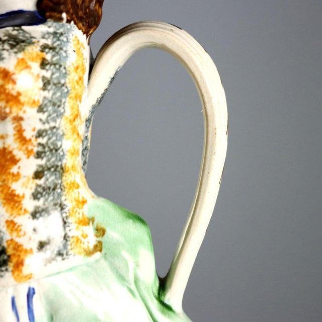 Ceramic Ceramic Toby Jug from Stafforshire Manufactory For Sale - Image 7 of 10