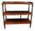 Circa 1845 dumbwaiter trolley or butler's serving etagere, English. Superb quality mahogany timbers. Handsome in every...
