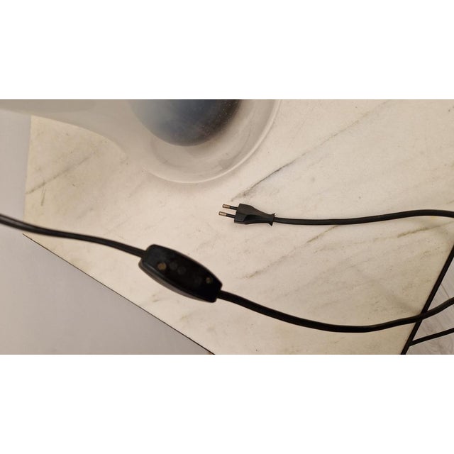 Saffo Table Lamp in Metal and Glass by Angelo Mangiarotti for Artemide, 1960s For Sale - Image 13 of 18