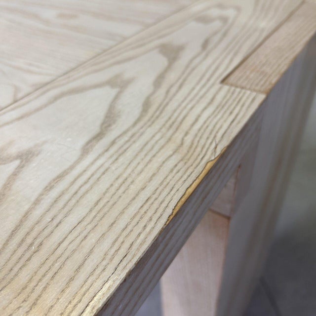 Valmarana Dining Table in Bleached Ash by Carlo Scarpa for Simon International, 1974 For Sale - Image 12 of 13