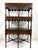 Theodore Alexander Handsome Walnut and Brass Etagere For Sale In Philadelphia - Image 6 of 12