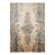Vintage Kerman Rug, Hand-Knotted Wool, Floral Pattern, Ivory & Blue, 5x7 For Sale
