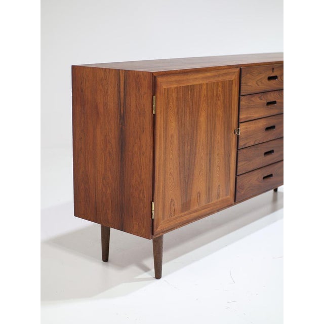 Vintage Danish Sideboard with Drawers by Kai Winding, 1960s For Sale - Image 11 of 16