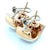 Early 21st Century Roberto Coin, 18k Rose Gold, Enamel and Diamond Earrings, Pair For Sale - Image 5 of 5