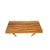 The peter hvidt and orla mølgaard-nielsen danish 'ax series' tigerwood coffee table is a striking example of danish mid-...