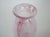 Italian Pink Glass Vase, 1980s For Sale - Image 9 of 10