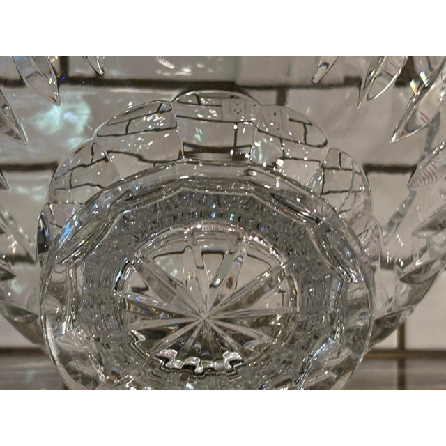 Waterford Crystal 1980s Marquis by Waterford Heavy Hand Cut Crystal Bowl For Sale - Image 4 of 10