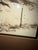 1970s Dennis Frings Mixed-Media Winter Landscape Lithograph- Original Loma Studio Label For Sale In San Francisco - Image 6 of 8