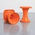 Orange Tam Tam Stools by S.E.L.U.P., 1970s, Set of 2 For Sale - Image 4 of 6