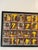 Vintage Ethiopian Narrative Painting on Cloth Depicting the Queen of Sheba and King Solomon 48” X 21” For Sale In West Palm - Image 6 of 11