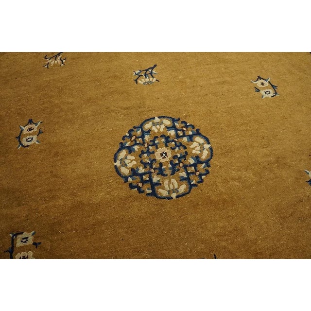 Textile Antique Chinese Peking Rug For Sale - Image 7 of 12