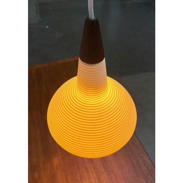 Mid-Century Modern Pendant Lamp by Yasha Heifetz for Rotaflex Heifetz, 1960s For Sale - Image 14 of 18