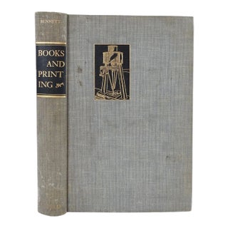 Books and Printing a Treasury for Typophiles For Sale