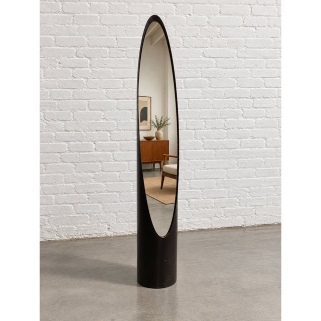 Vintage Mid Century Freestanding Lipstick Mirror, C. 1970’s For Sale - Image 9 of 11