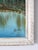 Blue Vintage Mountain Lake Landscape Painting For Sale - Image 8 of 10