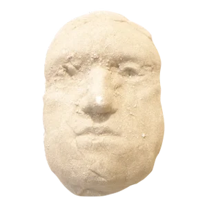 Vintage Sculptural Wall Hanging of Head