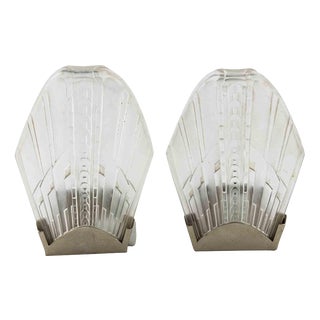 French Art Deco Sconces, 1940s, Set of 2 For Sale