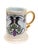1910s 1915 Rosenthal Ceramic Tankard Stein Glass With Gold Rim, and Two Birds For Sale - Image 5 of 7