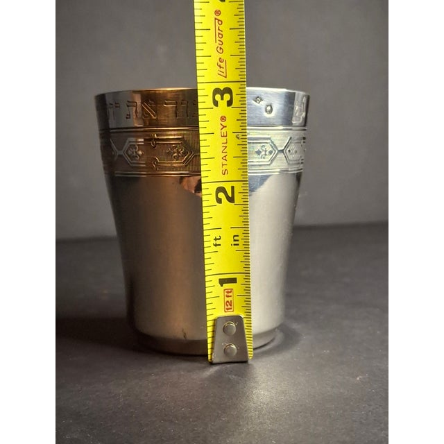 Curator’s Note: This exceptional silver beaker serves as both a functional ceremonial vessel and a stunning decorative...