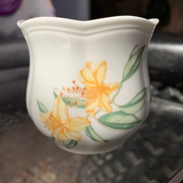 Late 20th Century Late 20th Century Lexox Butterfly Meadow Miniature Vase For Sale - Image 5 of 13