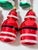 Vintage Glass Santa & Christmas Caroler Ornaments – Set of 7 For Sale - Image 10 of 12