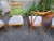 Chairs in Light Wood with Padded Seats from La Permanente Mobili Cantù, 1950s, Set of 4 For Sale - Image 10 of 16