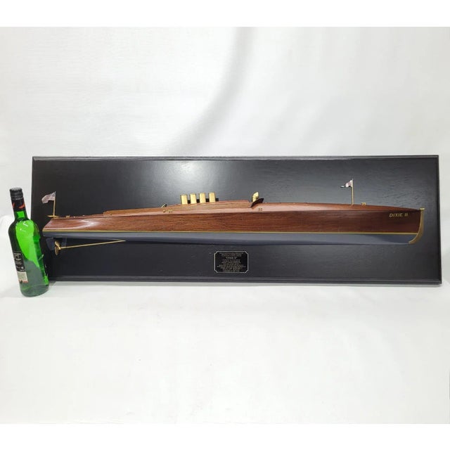 2000 - 2009 Half Model of the Gold Cup Racer DIXIE II For Sale - Image 5 of 12