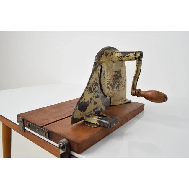 Art Deco German Table Slicer, 1930s For Sale - Image 4 of 13