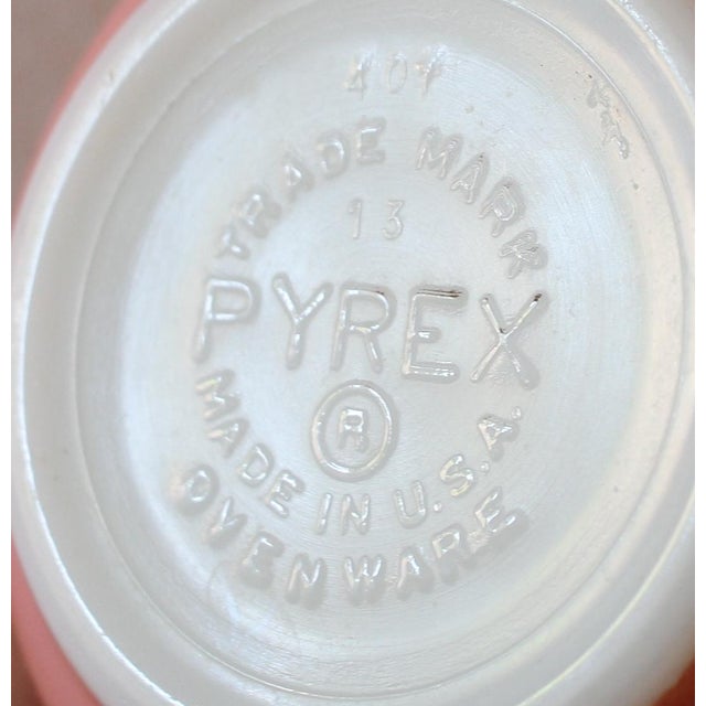 Pyrex Pyrex Pink Flamingo Nesting Bowl Set For Sale - Image 4 of 7